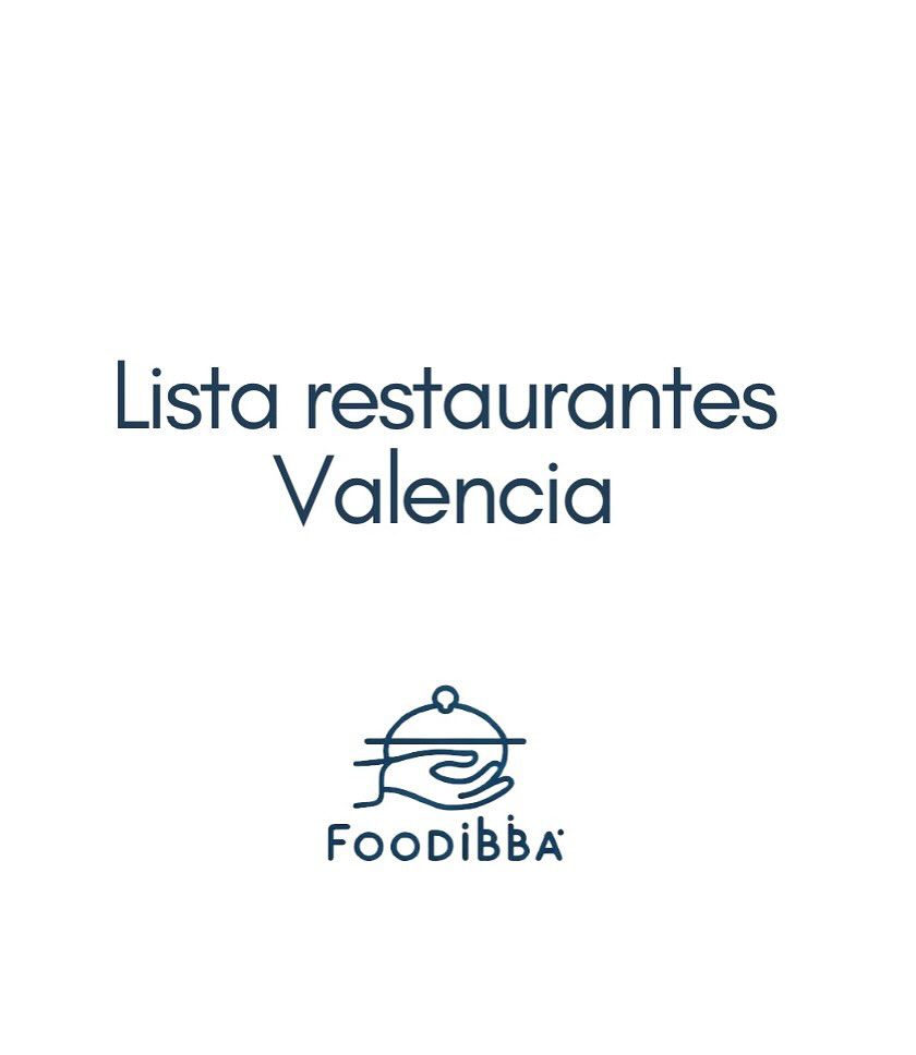 Os dejamos la lista actualizada de restaurantes en Valencia organizado — foto 1 de 17